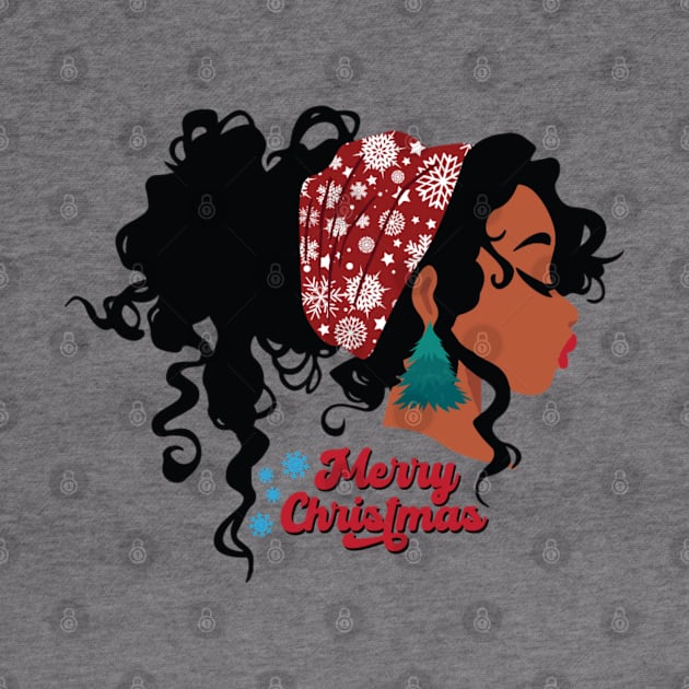 Merry Christmas, Black Girl Magic by UrbanLifeApparel